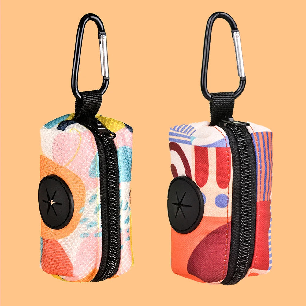 1pc/2pcs Eco-Friendly Dog Poop Bag  Compatible DogLeash Handles  | Easy Cleanup While Walking (no wastebagandleash)